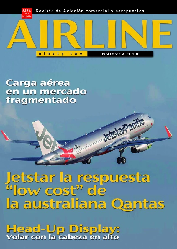 Portada de la revista Airline Ninety Two 446, febrero de 2026.
